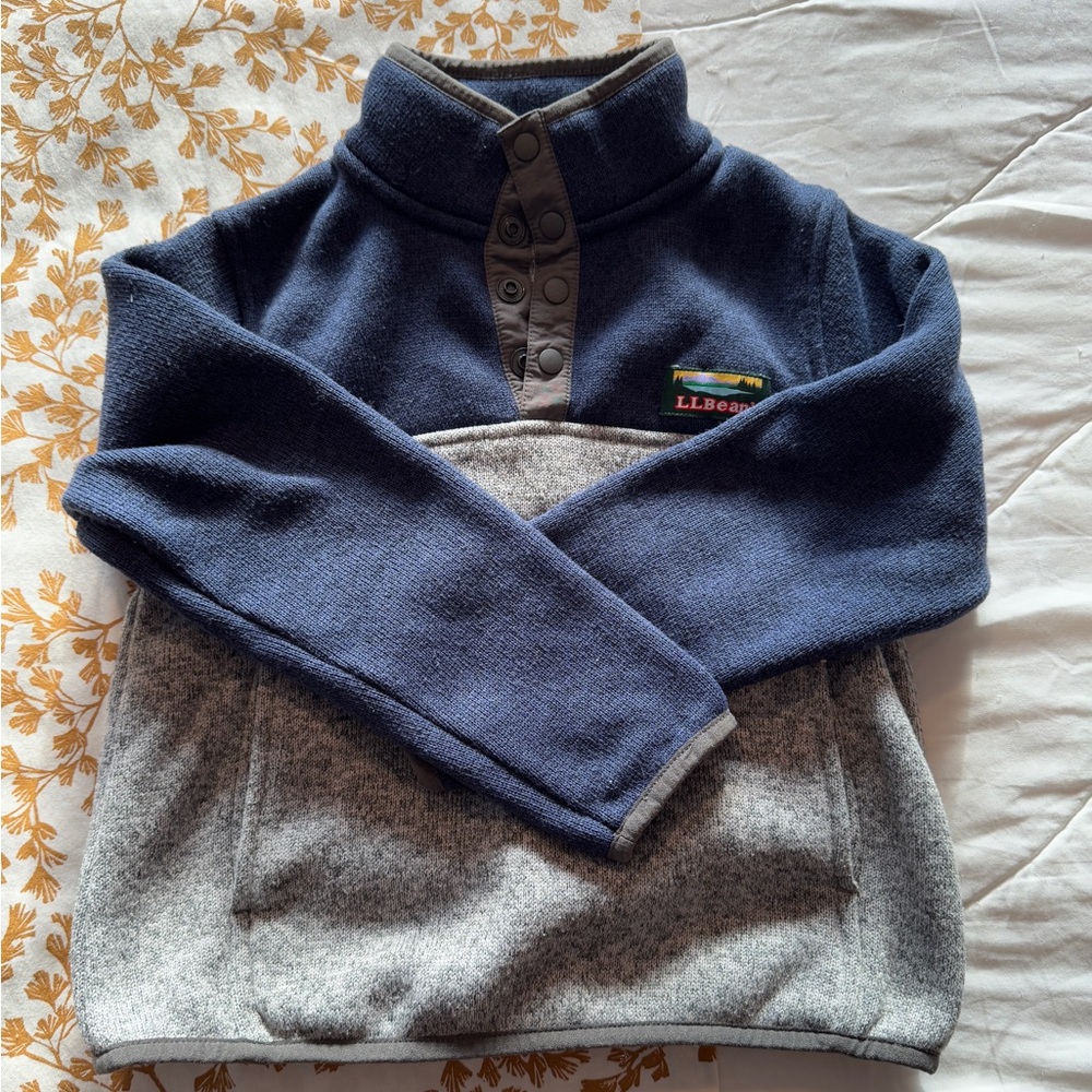 LL Bean Sweater Fleece Pullover - Toddler